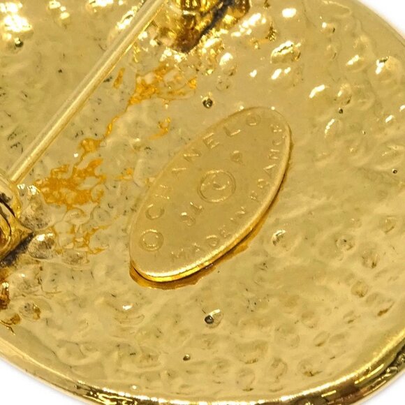 Chanel Oval Brooch Gold 94P XX40163 - Picture 4 of 4